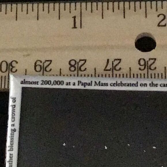 Vintage refrigerator magnet pope John Paul, the second in New Orleans - Picture 7 of 8